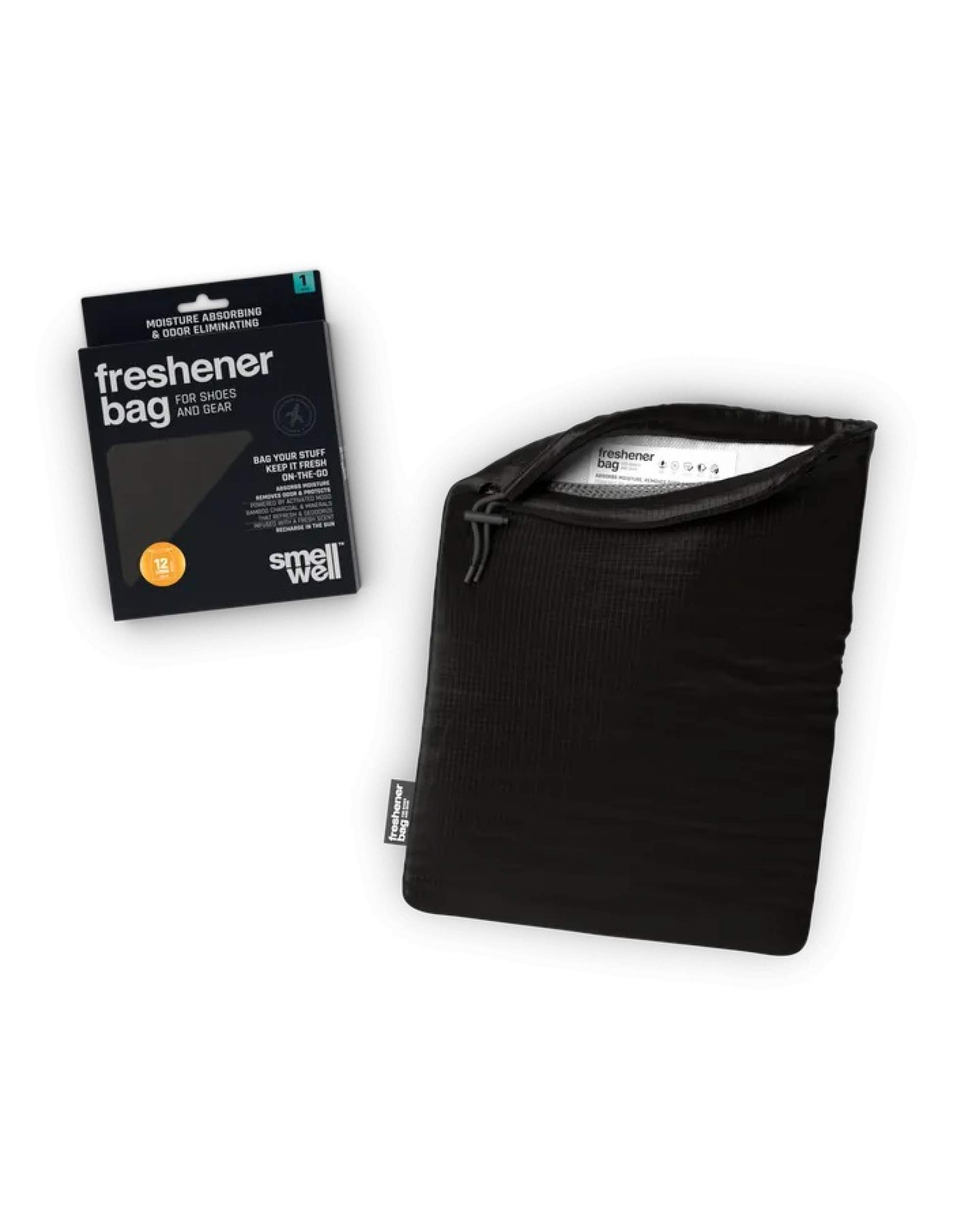 Smellwell Freshener Bag Solid Black
